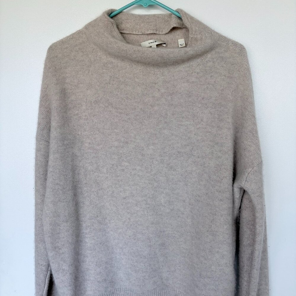 Vince Cashmere Cowl Neck Sweater